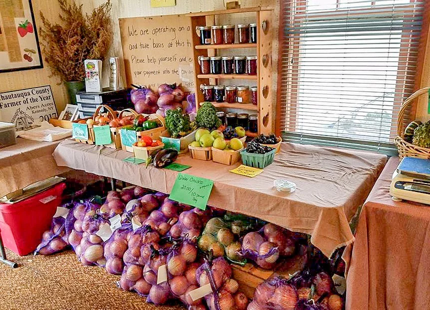 Abers Acres sale room